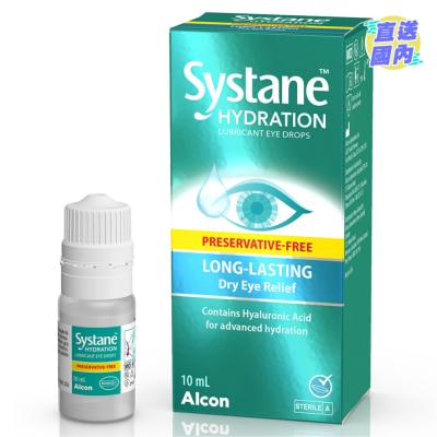 ALCON SYSTANE 适然®水份滋润眼药水无防腐剂樽装10毫升