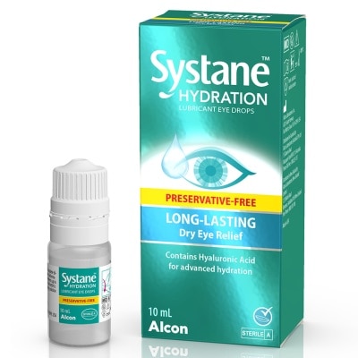 ALCON SYSTANE 適然®水份滋潤眼藥水無防腐劑樽裝10毫升