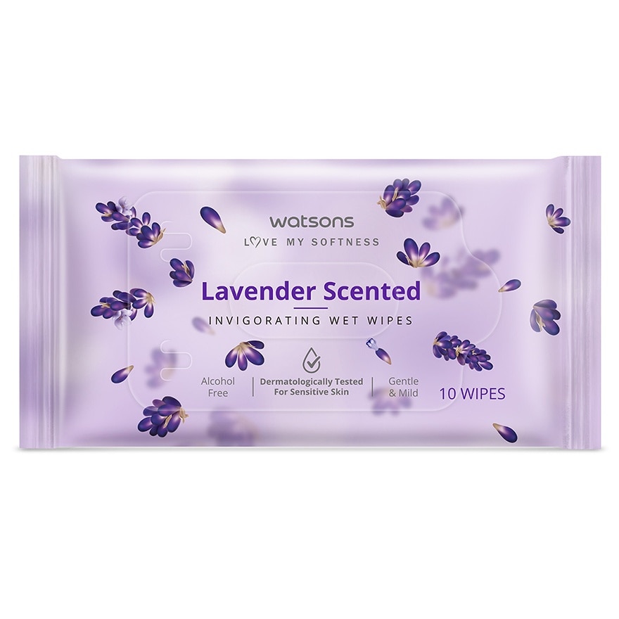 LAVENDER WET WIPES 10SX3