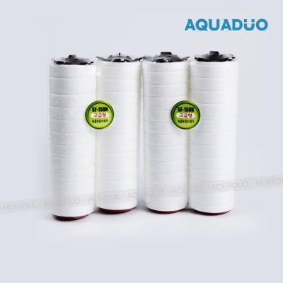 AQUADUO SF-150N 進階款除氯抗菌濾芯(4件裝); 買任何Aquaduo產品折實滿$500即送$50雪糕券一張(商家直送-5個工作天內送到府上;滿$500免運)