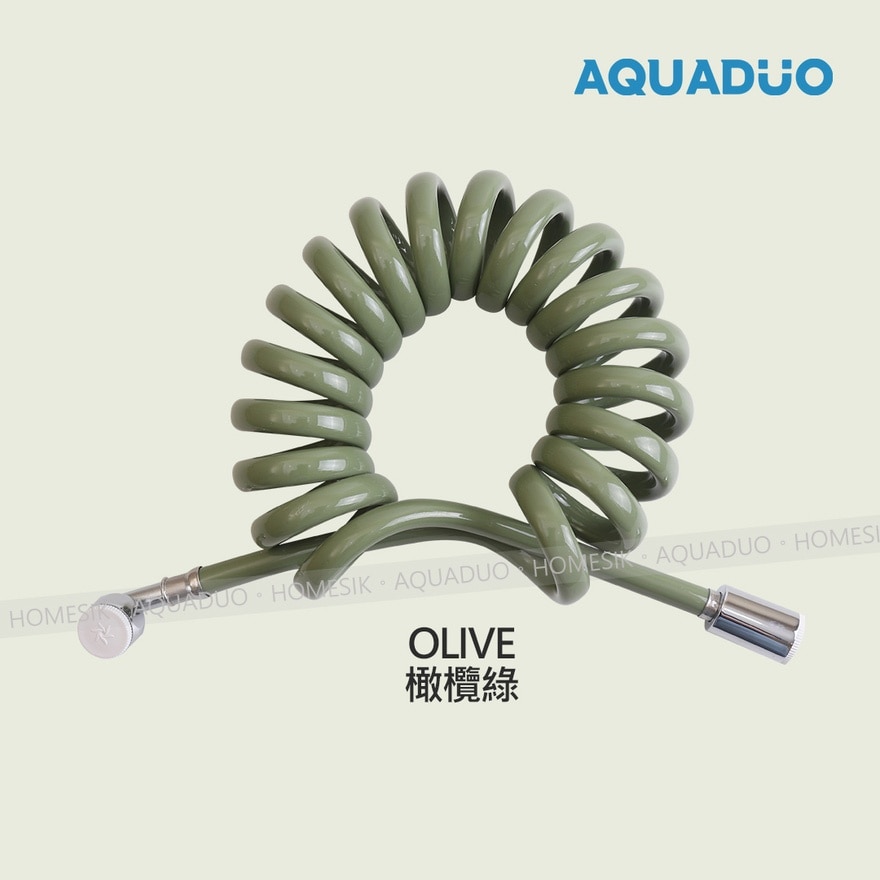 SPRING SHOWER HOSE 3M-OLIVE (SUPPLIER DELIVERY–5 WORKING DAYS;FREE DELIVERY UPON $500)