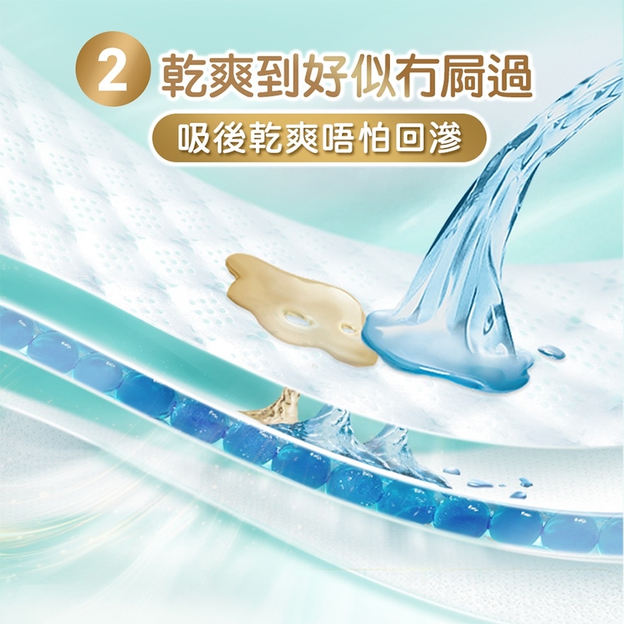 帮宝适极上守护一级帮纸尿片中码54片 image