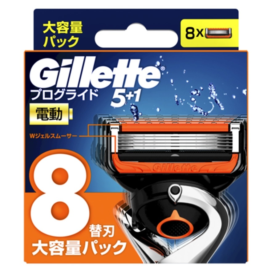 GILLETTE PROGLIDE POWER 8 BLADES