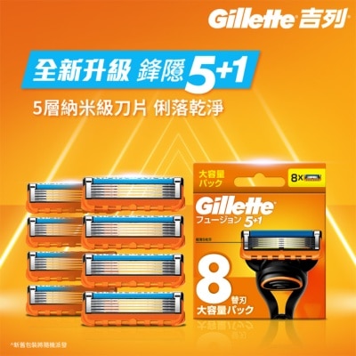 GILLETTE GILLETTE FUSION MANUAL 8 BLADES