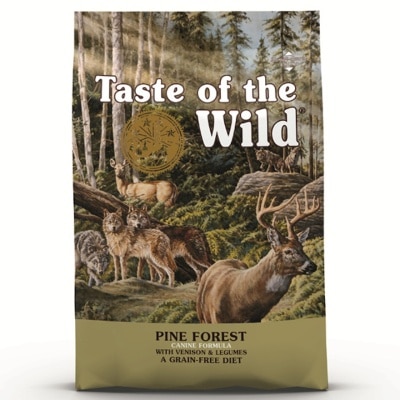 TASTE OF THE WILD 無穀物鹿肉＋鷹嘴豆配方(全犬糧) 2kg｜買滿指定金額$200$300$400送精美禮物1份｜狗糧 ($300免運;商家直送-5個工作天內送到府上)