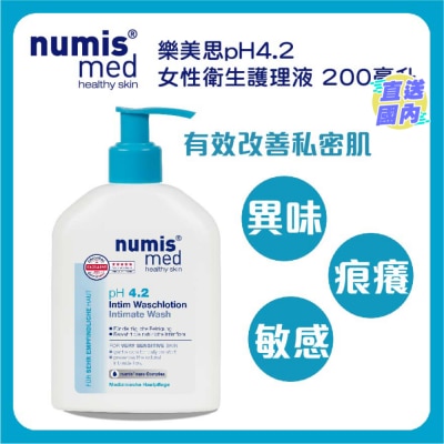 NUMIS MED NUMIS MED INTIMATE WASH PH 4.2 200ML