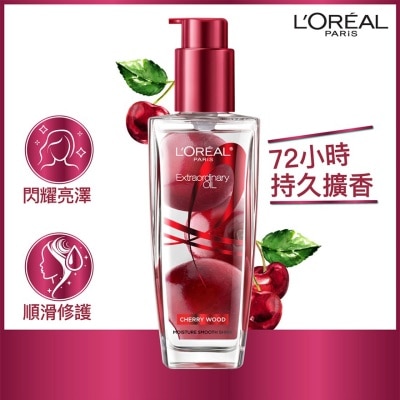 L'OREAL PARIS - 升华修护美发油 樱桃柏木裸香 (所有发质适用) 100毫升