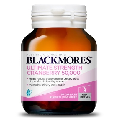 BLACKMORES Ultimate Strength Cranberry 50,000 (30 capsules)