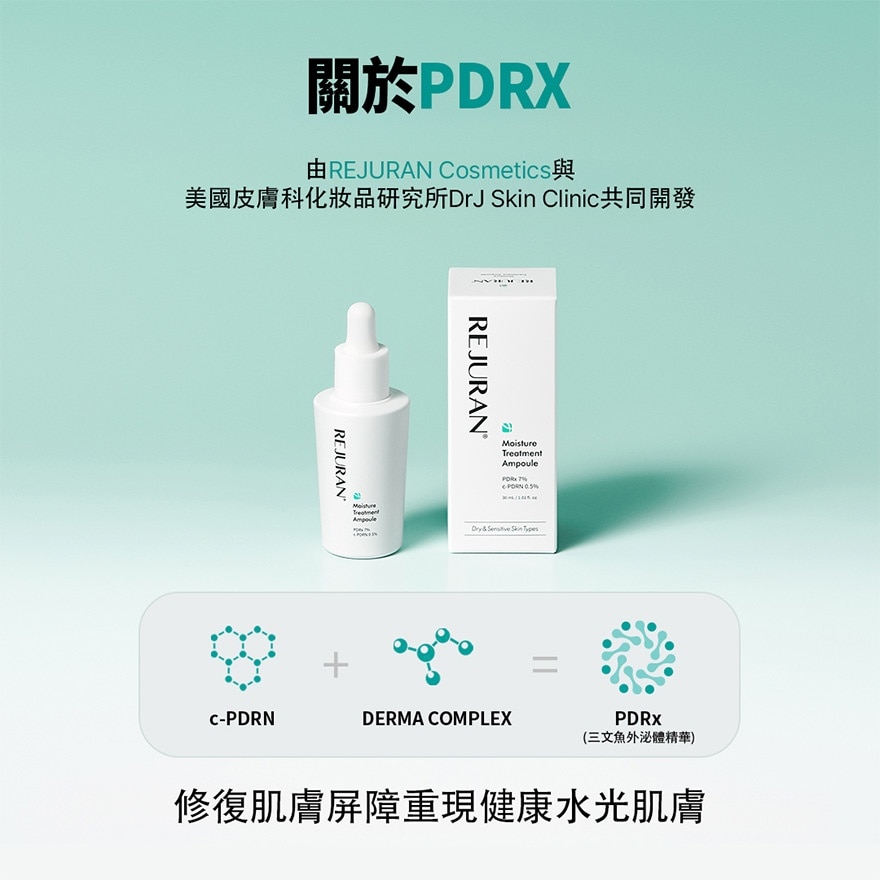 麗珠蘭 PDRX 7% 超水光肌膚再生安瓶精華30毫升