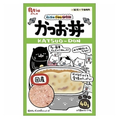 PETIO Bonito KATSUSO-DON Pack Hydration for cat 40g｜Spend $200, $300 or $400, get 1 gift(FREE DELIVERY UPON $300; SUPPLIER DELIVERY–5 WORKING DAYS)