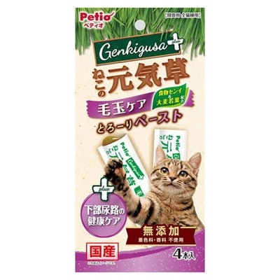 PETIO Anti-Hairball & Lower Urinary Tract Care Healthy Catnip Paste(Additive-free)Cat Snack 4p｜PETIO Series Buy $300 Free  MPBL Care Wet wipe 1pc(FREE DELIVERY UPON $300; SUPPLIER DELIVERY–5 WORKING DAYS)