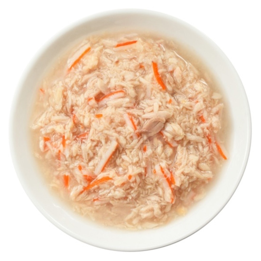 Gelatin-Free Fresh Meat Cat Wet Food (Tuna & Crab Sticks with Soup)85g｜Spend $200, $300 or $400, get 1 gift｜CatFood (FREE DELIVERY UPON $300; SUPPLIER DELIVERY–5 WORKING DAYS)