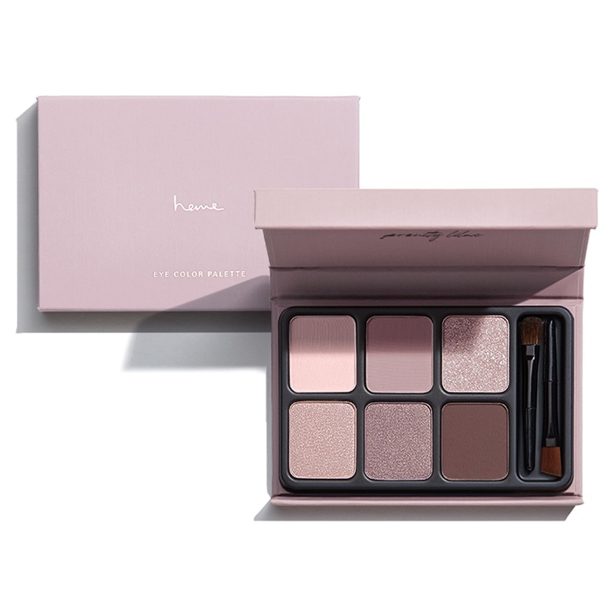 HEME 六色眼影盤 – 寧紫
