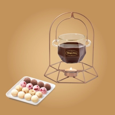 HAAGEN-DAZS (Takeaway e-Voucher) Häagen-Dazs™ Fondue Petite Set (Last Redemption Date: 24 Apr 2025)