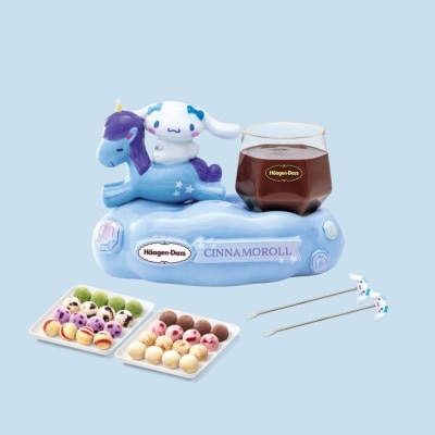 HAAGEN-DAZS (外卖电子兑换券) Häagen-Dazs™ Cinnamoroll 造型经典雪糕火锅套装 (最后换领日期: 2025年4月24日)