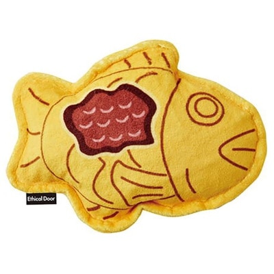 PETIO Ethical Door Dog Stuffed Toys(Taiyaki)｜PETIO Series Buy $300 Free  MPBL Care Wet wipe 1pc(FREE DELIVERY UPON $300; SUPPLIER DELIVERY–5 WORKING DAYS)