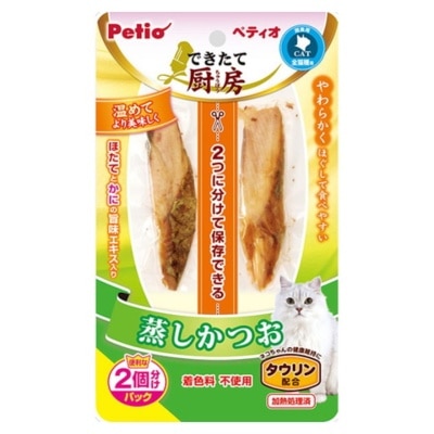 PETIO DEKITATECHUBO Cat Steamed Bonito 2P｜PETIO Series Buy $300 Free  MPBL Care Wet wipe 1pc(FREE DELIVERY UPON $300; SUPPLIER DELIVERY–5 WORKING DAYS)