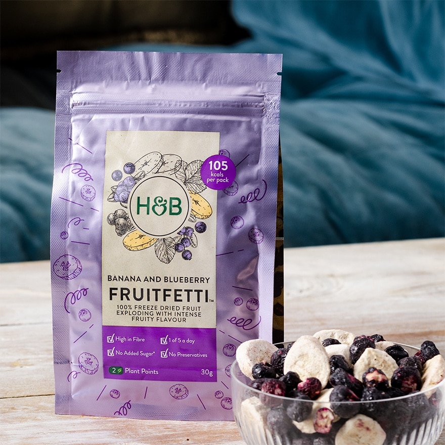 Fruitfetti Banana&Blueberry 30g