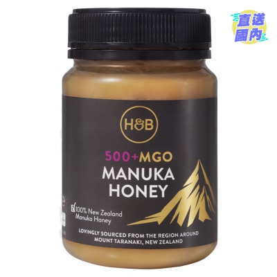 HOLLAND&BARRETT MANUKA HONEY MGO500+ 350G