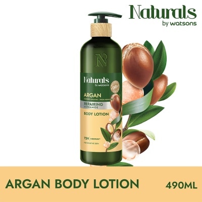 NATURALS BY WATSONS ARGAN BODY LOTION 490ML