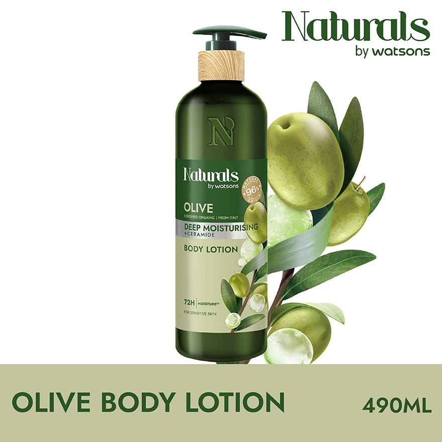 OLIVE BODY LOTION 490ML