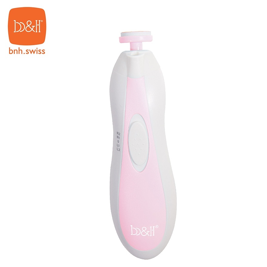 b&h 6-in-1 Electric Nail Care Set(Nail Trimmer & Nail Clipper) - Pink<BR>