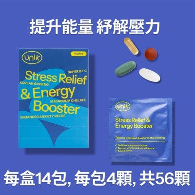 UNIK STRESS RELIEF & ENERGY BOOSTER 14 DAYS