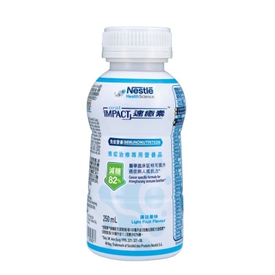 NESTLE ORAL IMPACT RTD LIGHT FRUIT FLAVOUR REDUCED SUGAR 250ML