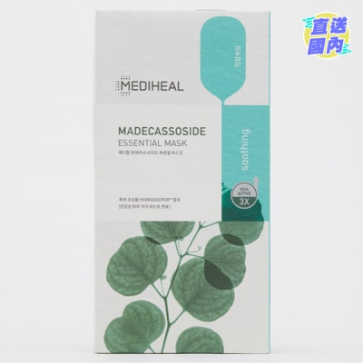 MEDIHEAL 積雪草舒緩護理導入精華面膜 (10入)