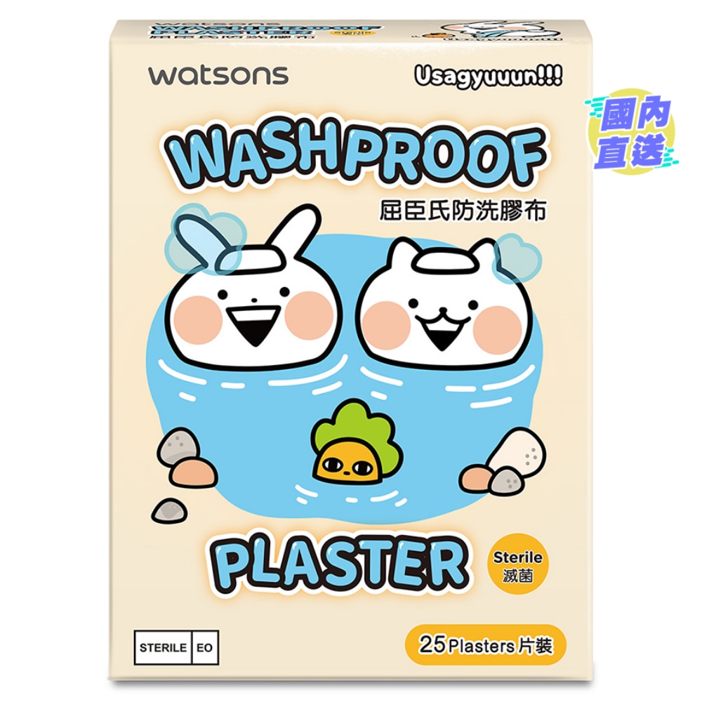 WATSONS USAGYUUUN WASHPROOF PLASTER 25S