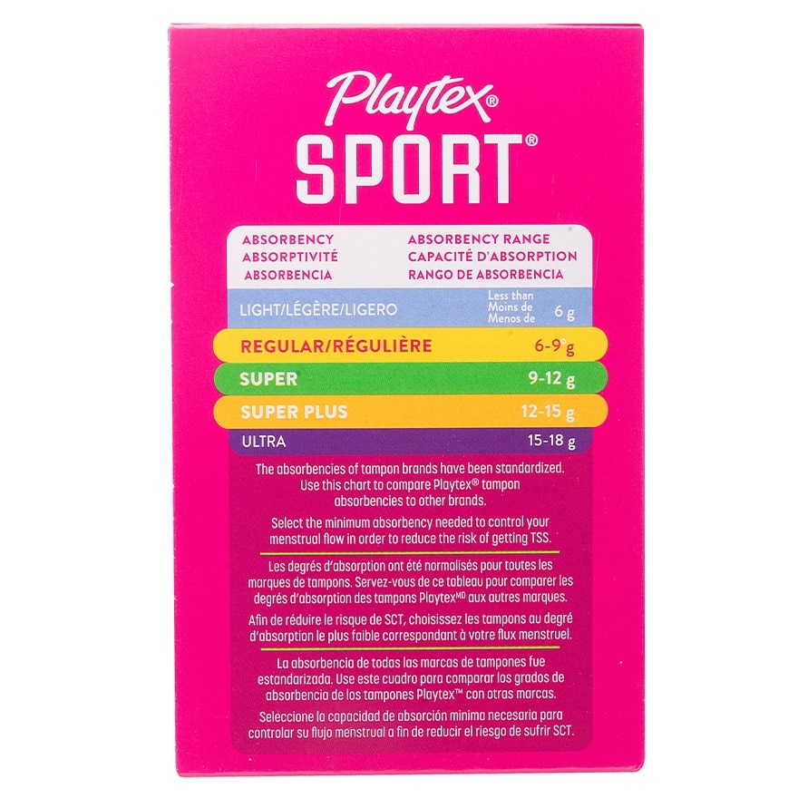 PLAYTEX 运动型卫生棉条 混合装