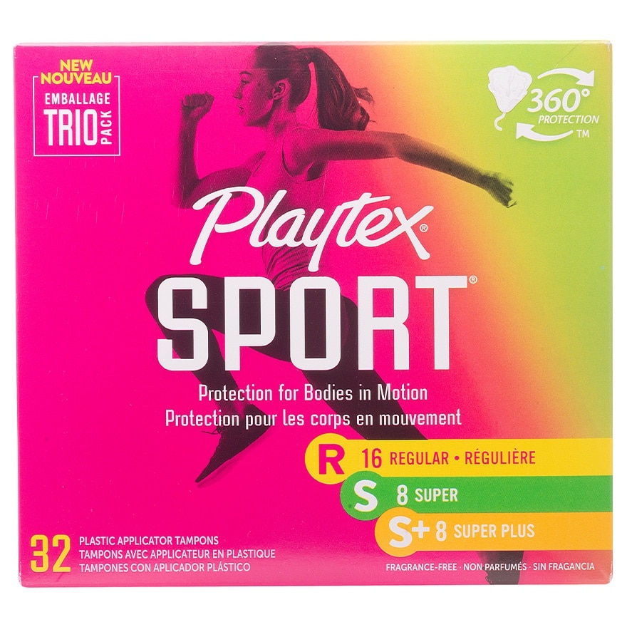 PLAYTEX 运动型卫生棉条 混合装