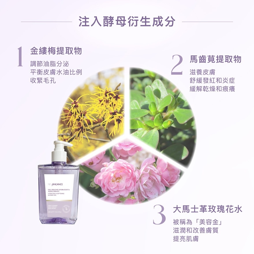沁潤柔膚沐浴露