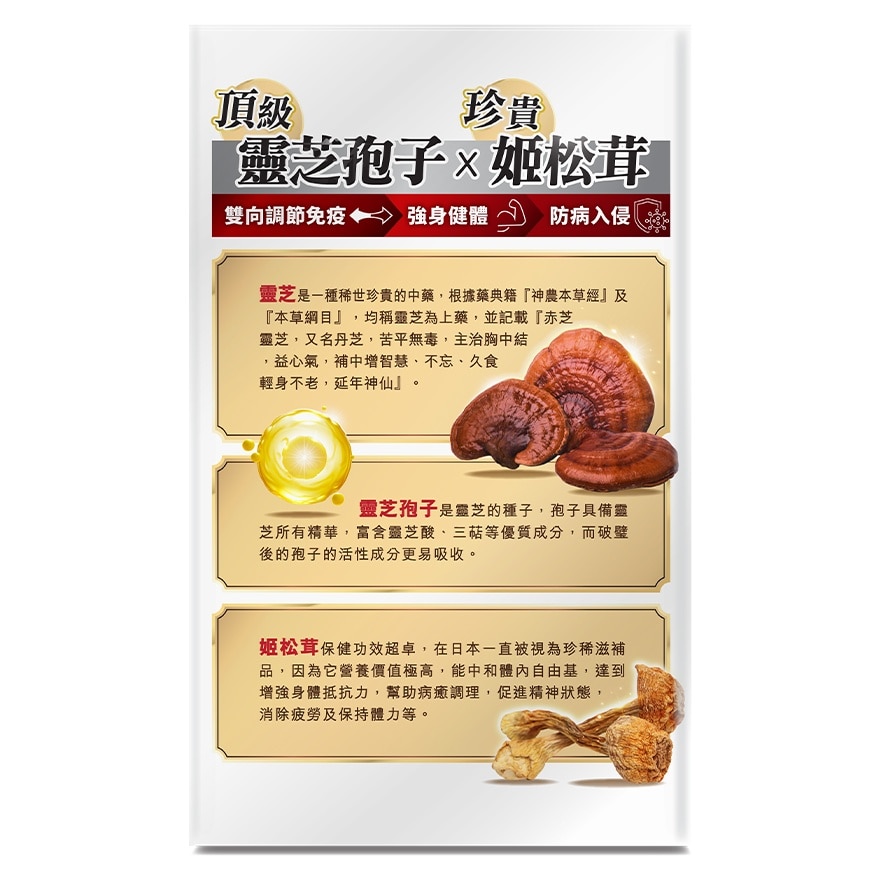 靈芝保60粒