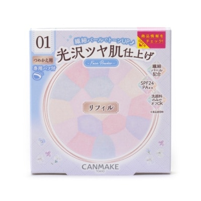 CANMAKE ILLUMINATING FINISH POWDER ABLOOM REFILL 01
