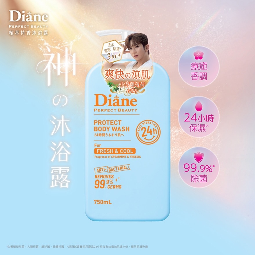 DIANE PERFECT BEAUTY PROTECT BODY WASH (FOR FRESH & COOL)
