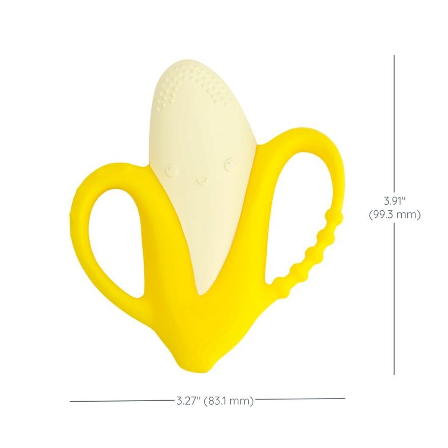 Textured Silicone Teether Banana