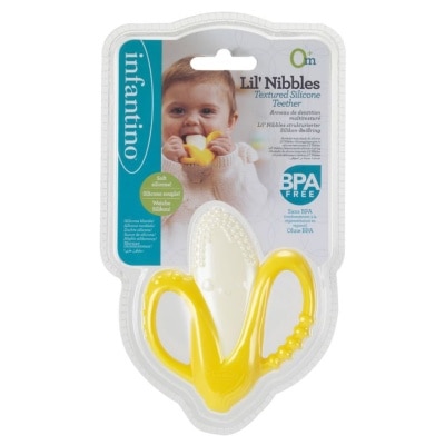 Infantino 香蕉造型矽膠牙膠