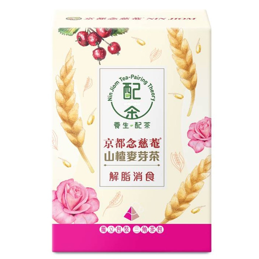京都念慈菴山楂麥芽茶6.7克X5片