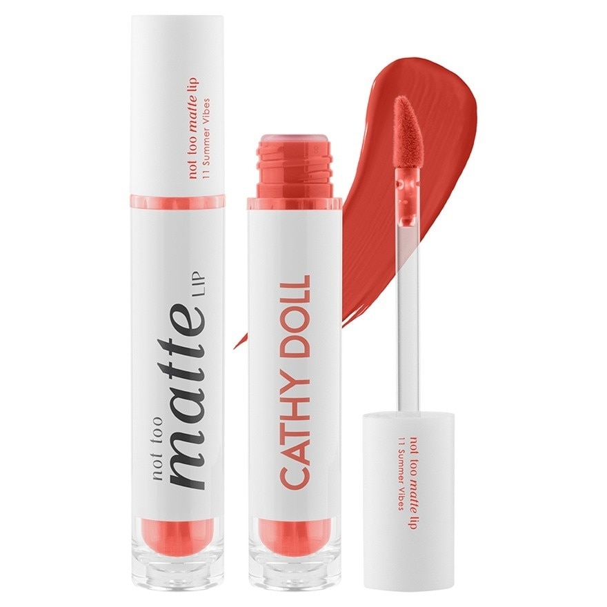 CATHY DOLL NOT TOO MATTE LIP #11 SUMMER VIBES