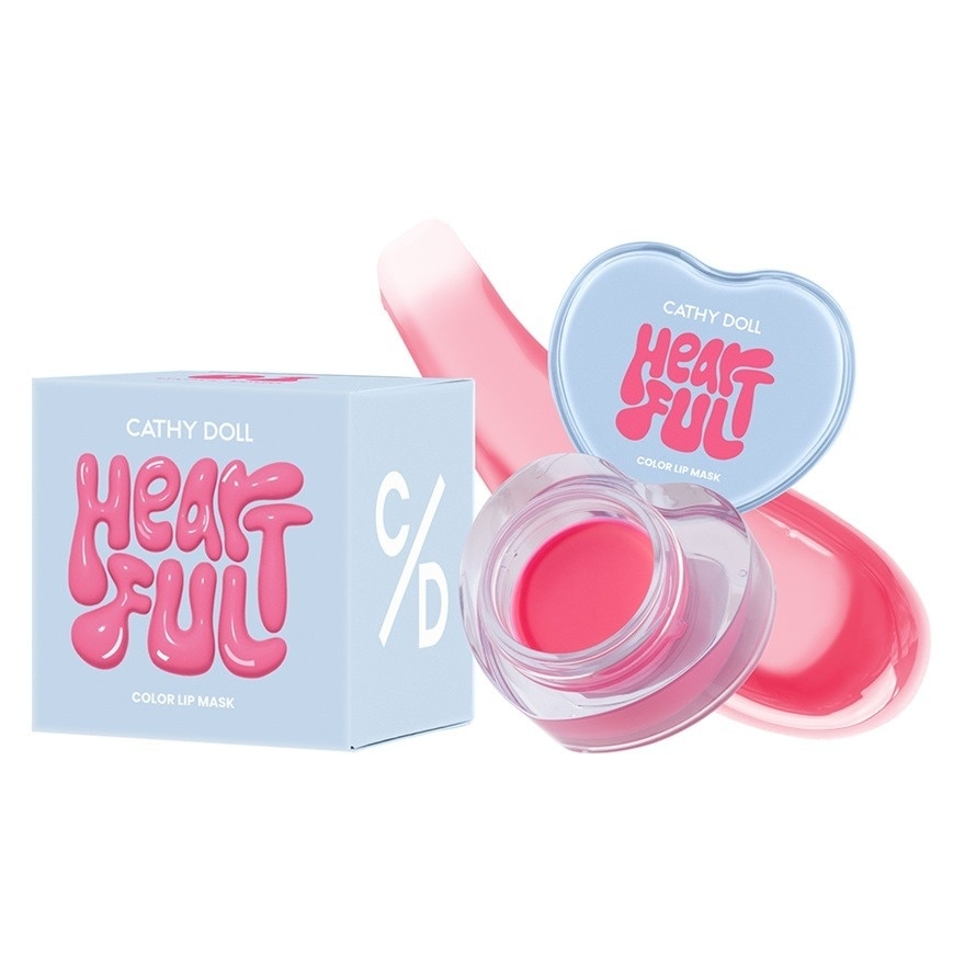  HEARTFUL COLOR LIP MASK 7G #01 LYCHEE SODA