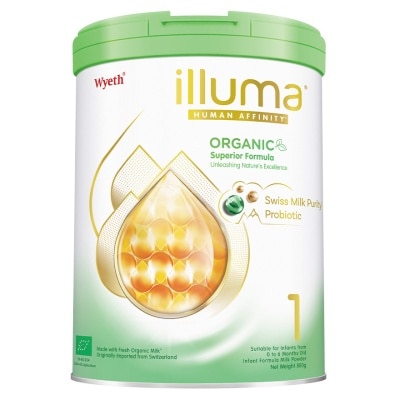 ILLUMA ILLUMA ORGANIC 1號 初生嬰兒配方奶粉 800克
