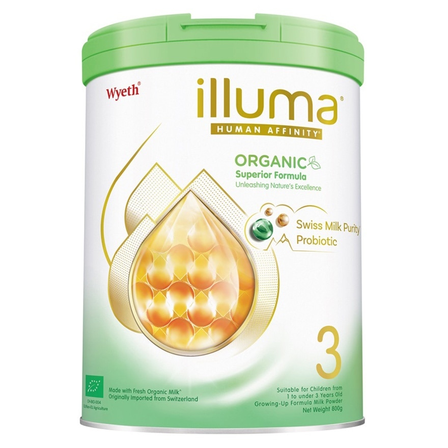 ILLUMA® 親和人體® 有機配方3號800克