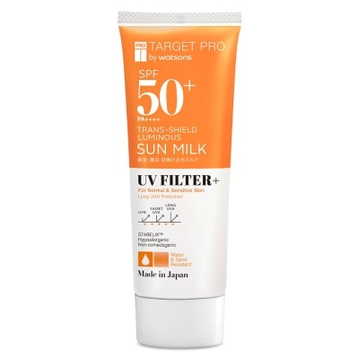 TARGET PRO BY WATSONS 低敏亮白防曬乳(防水型)SPF50+ PA++++