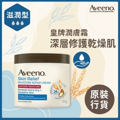 AVEENO AVEENO SKIN RELIEF MOISTURIZING CREAM 311G
