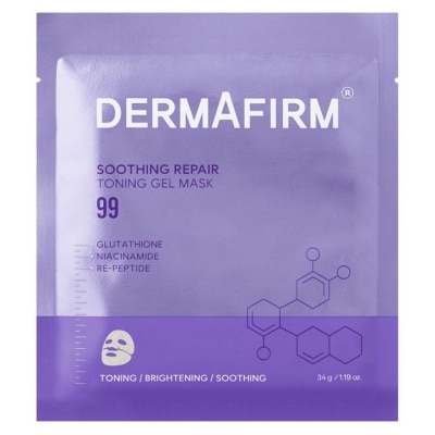 DERMAFIRM DERMAFIRM R4 藍甘菊修復提亮凝膠面膜 4片