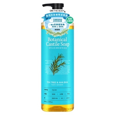 ON THE BODY ON THE BODY - BOTANICAL CASTILE BODY WASH (TEA TREE SCENT) 790G
