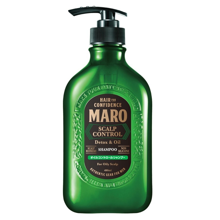 MARO 全效去屑防脱洗头水 (控油净化) 480ml