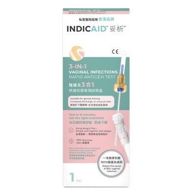 INDICAID INDICAID 3IN1 VAGINAL INFECTIONS RAPID ANTIGEN TEST 1S