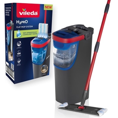 VILEDA H2PRO FLATMOP SYSTEM (SUPPLIER DELIVERY–7 WORKING DAYS;FREE DELIVERY UPON $250)